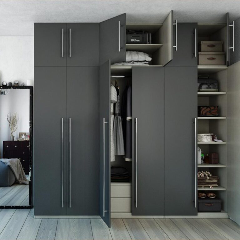 grey wardrobe set